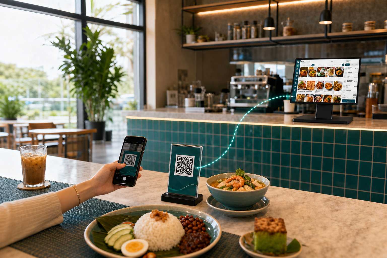 QR Ordering for Restaurants and Cafés in Johor Bahru: What It Actually Changes